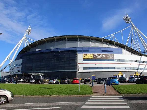 Bolton Wanderers' stadium at Middlebrook, a short drive from Westhoughton