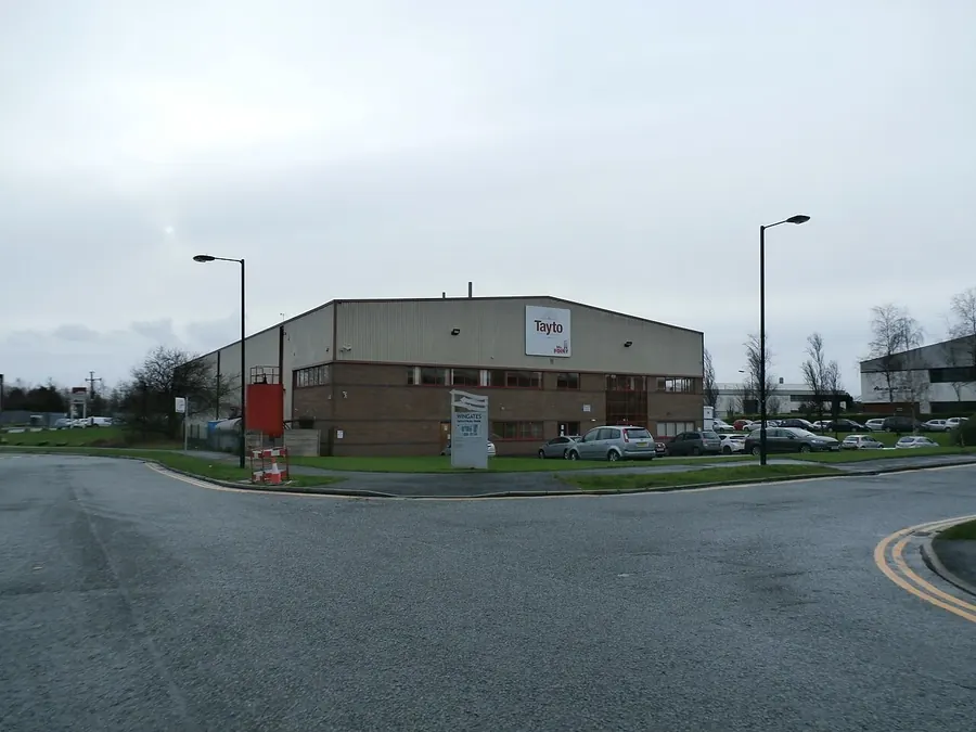 Factory and warehouse units on Wingates Industrial Estate, Westhoughton